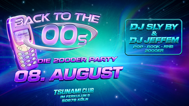 BACK TO THE 00s - Die 2000er Party in der Südstadt