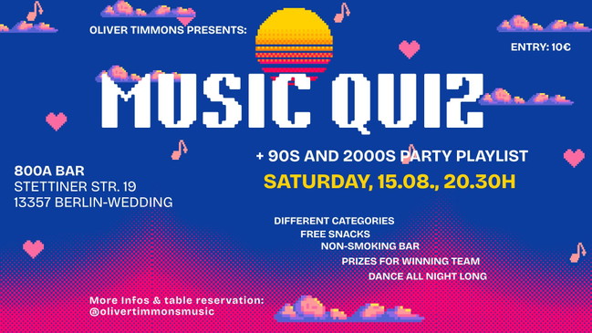 Music Quiz in Wedding