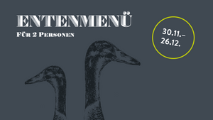 Entenmenü in der Adventszeit