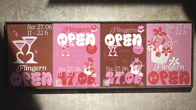 FLINGERN OPEN - langer Samstag: Shopping, Drinks & Specials