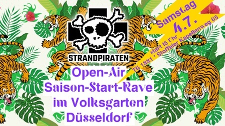 Saison Opening Rave mit den Strandpiraten