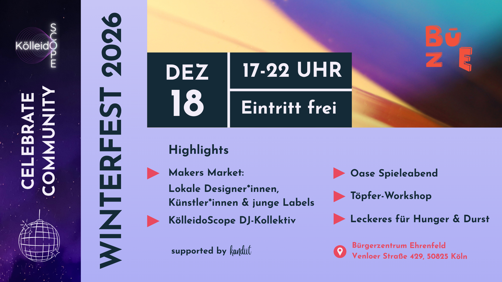 Makers Market @ BüzE Winterfest ✨