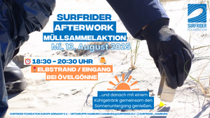 Surfrider Afterwork Müllsammelaktion