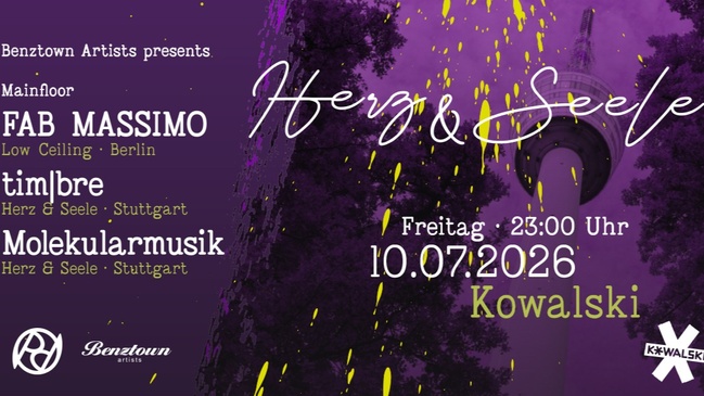 HERZ & SEELE w./ FAB MASSIMO • TIM|BRE • MOLEKULARMUSIK
