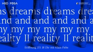 Opening „Dreams and my Reality II“ • Klaus Fiehe (1LIVE/Byte.FM) mit musikalischer Performance.