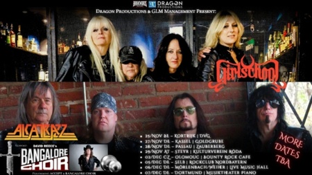 GIRLSCHOOL & ALCATRAZZ + DAVID REECE’S BANGALORE CHOIR - Europe Tour 2025 | DORTMUND