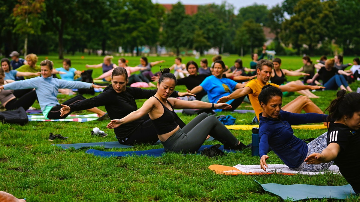 Palais Sommer: Yoga mit Anne Fischer