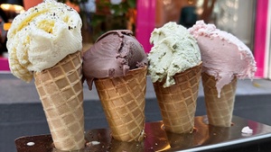 Eis und Wein Tasting im Kiosque Wine&Glory