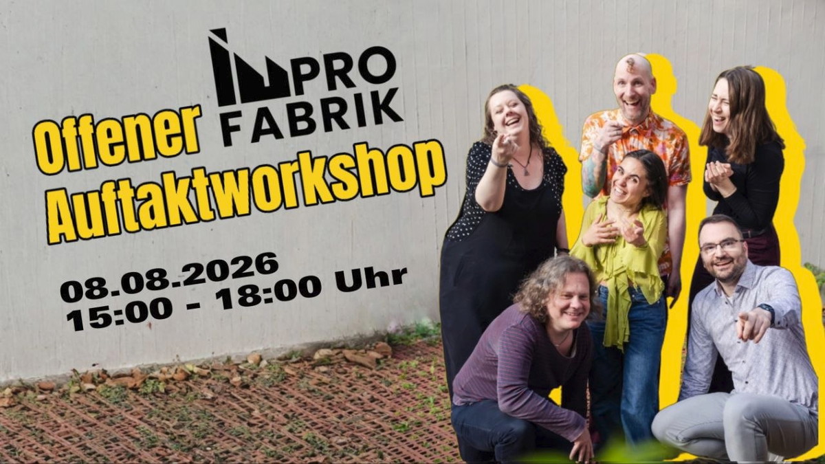 Titelbild der Veranstaltung Offener Improtheater Auftaktworkshop
