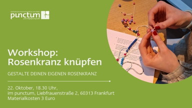 Workshop: Rosenkranz knüpfen