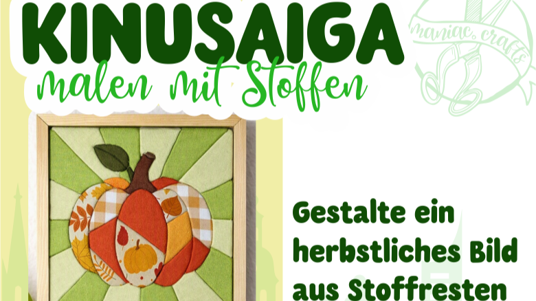 KINUSAIGA - malen mit Stoff