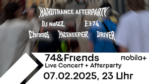 74 & Friends + Hardtrance Afterparty