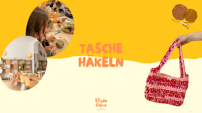 Tasche Häkeln Workshop im Studio Calma in Düsseldorf