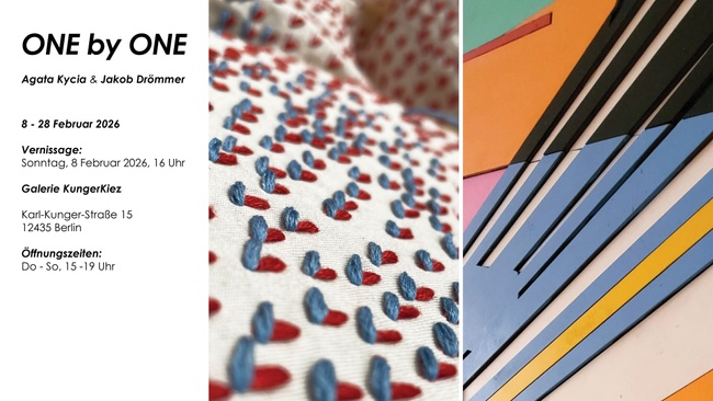 ONe by ONE // Agata Kycia & Jakob Drömmer