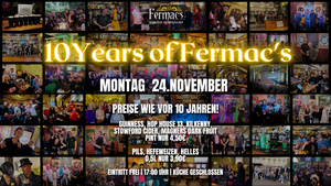 10 YEARS Fermac's Irish Pub