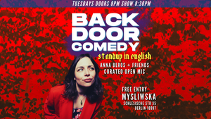 Back Door Comedy: Xberg Standup in English Tuesdays