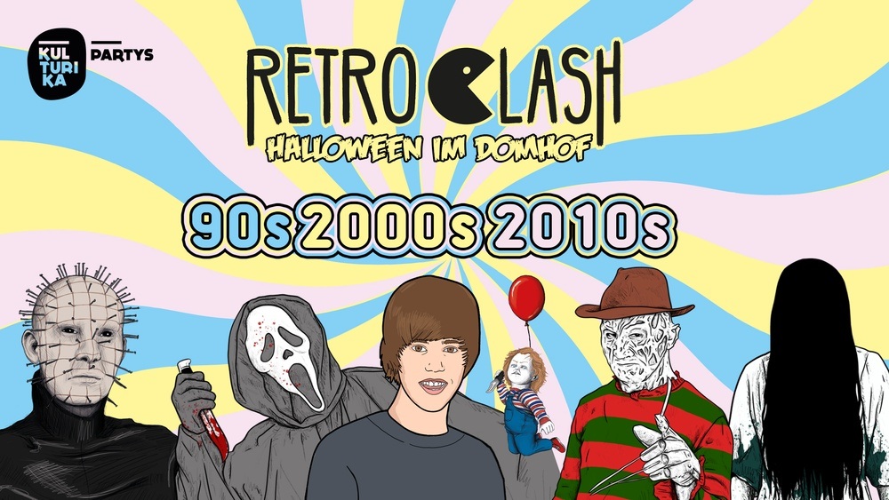 Retro Clash Halloween 90s 2000s 2010s Party // 31.10.2023 // Klub Domhof