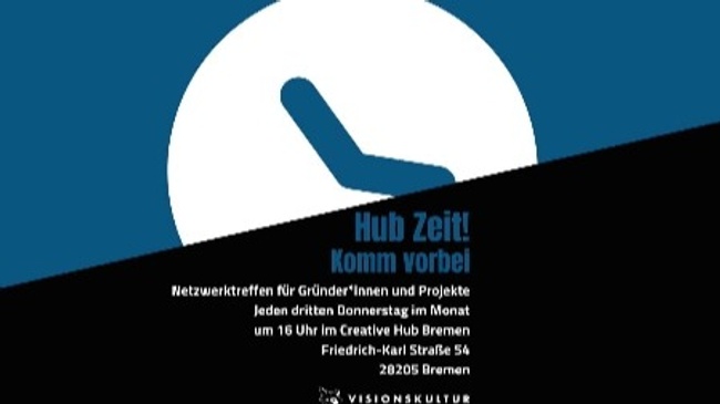 Hub Zeit - Get Together im Creative Hub Bremen