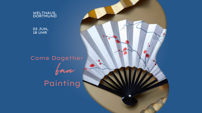 Come Dogether: Fan painting