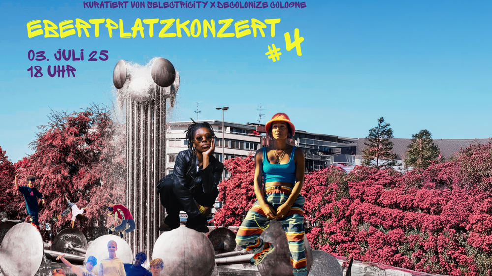 Ebertplatzkonzert #4 “Celebrating the Joy of Hip Hop”  @DecolonizeCologne x @Selectricity