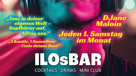 Queer Silent Disco mit DJane Maloin