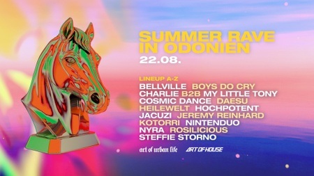 SUMMER RAVE IN ODONIEN x ART OF URBAN LIFE x ART OF HOUSE 22.08.25