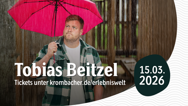 Tobias Beitzel Live in der Erlebniswelt