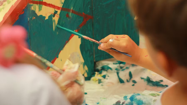 Workshop für Kinder und Familien: Wer bewegt sich durch die Kunst?