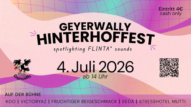 Das Geyerwally Hinterhoffest