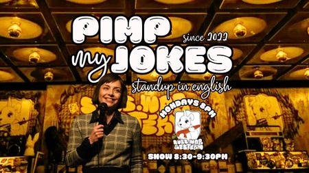 Pimp My Jokes: Standup Comedy in English Mondays at Suess war gestern
