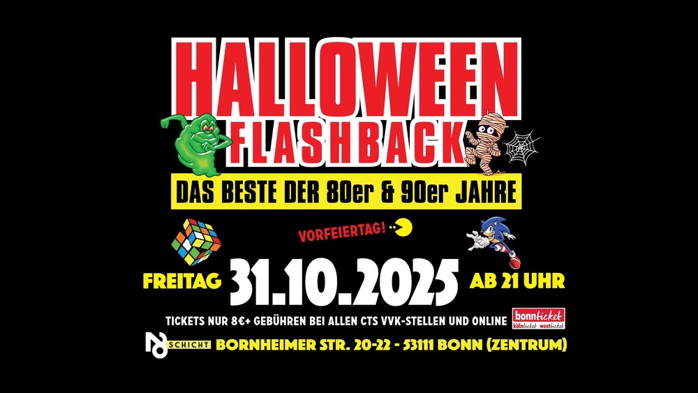 HALLOWEEN 80s 90s Flashback