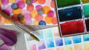 Watercolor basics - Malen mit Aquarellfarben