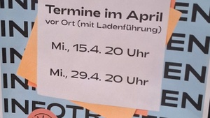 Infotreffen mit Ladenführung im Bio-Supermarkt von Köllektiv, Südstadt