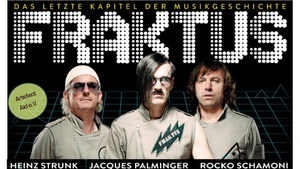 "Fraktus" Die echt wahren Erfinder des Technos! Filmscreening und Party! Alles für den Guten Zweck zusammen mit Heinz Strunk, Rocko Schamoni & Jacques Palminger