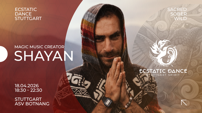 ECSTATIC DANCE STUTTGART ASV Botnang | 🔥 Dance Journey w/ Shayan