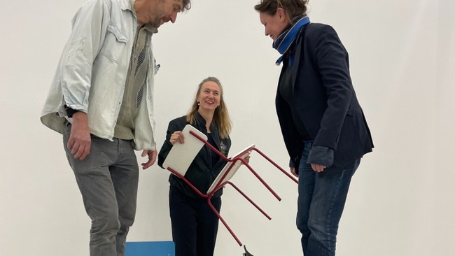 SEMPER IDEM – Malerei, Grafik und textile Installation von Peter Busch, Katharina Immekus und Bea Meyer