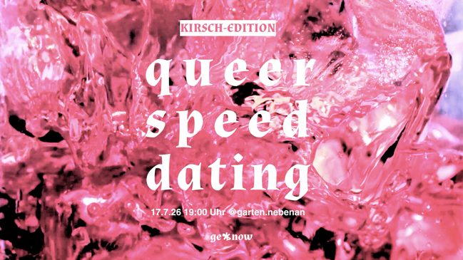 Queer Speed Dating