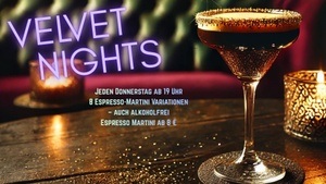 The Espresso Martini Affair – Velvet Nights im The Bär