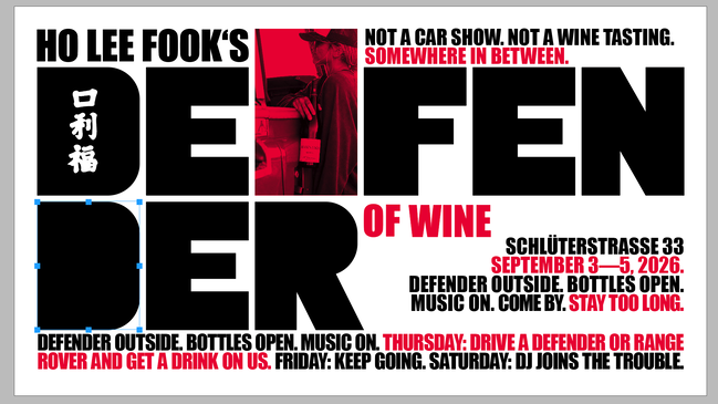 DEFENDER OF WINE