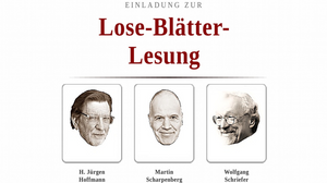 Lose-Blätter-Lesung - im Rahmen von KStA-wir helfen