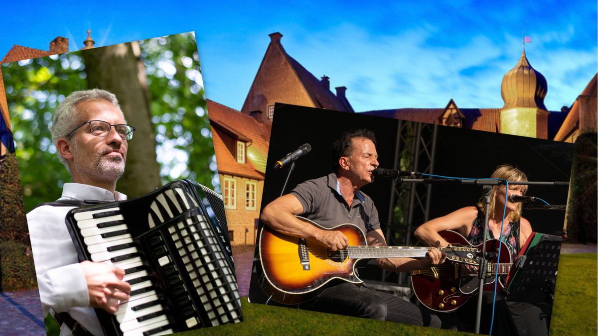 🏰 „Knockin’ On Heaven’s Door“ auf Burg Bederkesa: Ein Abend voll musikalischer Kontraste! 🎶🪗🎸🎶
