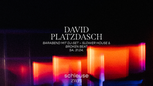Barabend mit DJ-Set – David Platzdasch