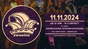 11.11.24 Sessionseröffnung im ZwoEinz!