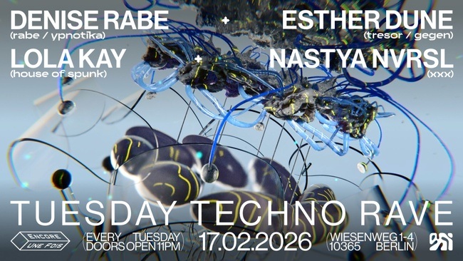 ✦encore.une.fois✦ / TUESDAY TECHNO RAVE