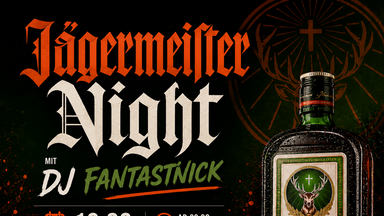 Jägermeister Night mit DJ Fantastnick im Hamtorkrug!