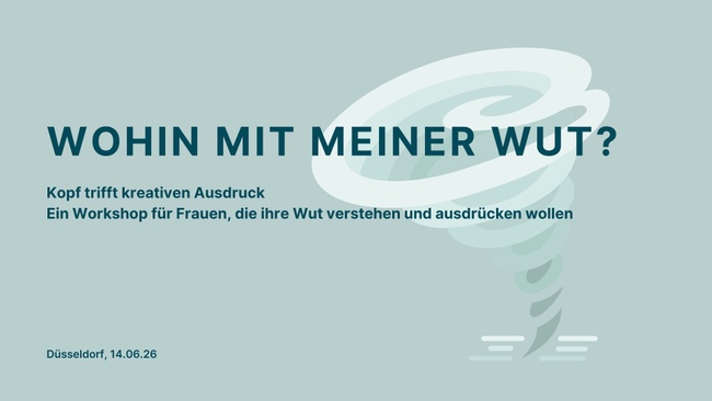 Wohin mit meiner Wut? - Kopf trifft kreativen Ausdruck
