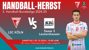 LSC Köln vs. Saase3 Leutershausen | Spitzenspiel 3. Handball-Bundesliga