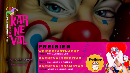 Karneval Köln 2026 im Einundfünfzig