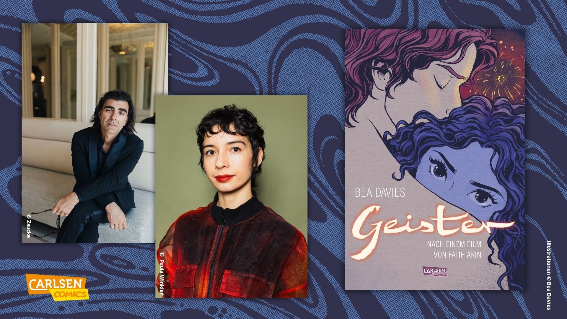 GEISTER: Graphic Novel-Premiere und Filmvorführung mit Fatih Akin und Bea Davies | Hambur
