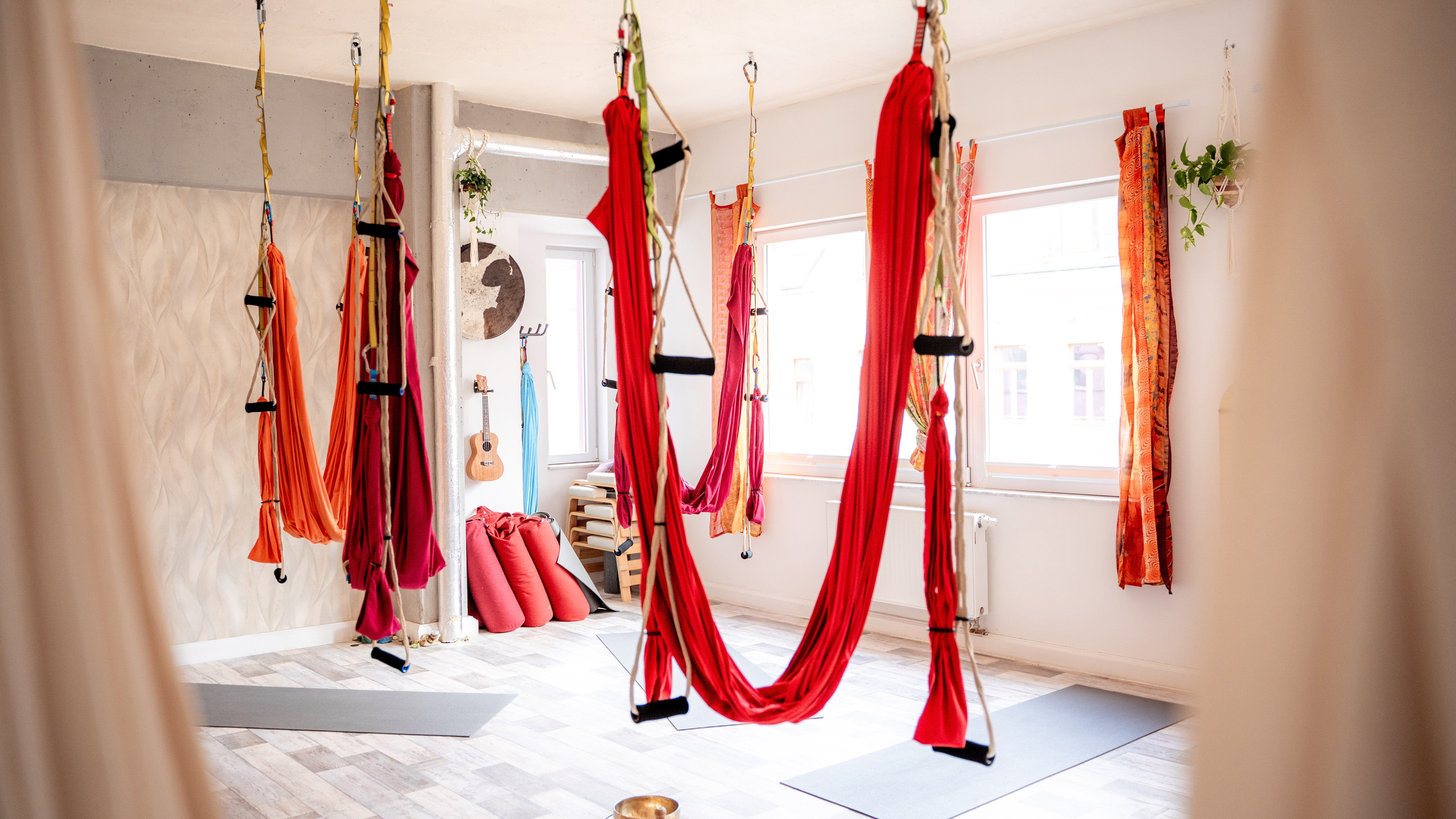 Aerial Yoga Einsteiger Workshop